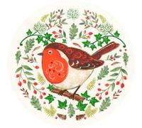 Bothy Threads Embroidery Kit - Folk Robin (Folk Art Range)