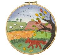 Bothy Threads Felt Embroidery Kit - Falling Leaves