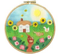 Bothy Threads Felt Embroidery Kit - Free to Roam