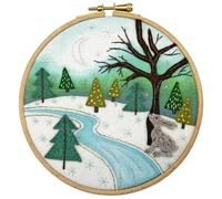 Bothy Threads Felt Embroidery Kit - Under The Moonlight