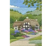 Bothy Threads Kit - Long Stitch Seasons - Summer Cottage