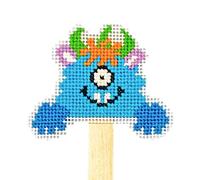Bothy Threads Little Stitchers Counted Cross Stitch kit - Mini Monsters - Bobby