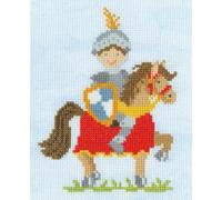 Bothy Threads Little Stitchers Counted Cross Stitch kit - The Knight's Tale