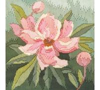 Bothy Threads Long Stitch Kit Peonies, 20.5 x 21.5 cm, DWLSPY, Counted Pattern