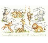 Bothy Threads - Monday's Child Counted Cross Stitch Kit