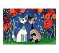 Bothy Threads Poppy Nächte Rosina Wachtmeister Cat Cross Stitch Set