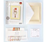Bothy Threads 'The Gardener's Friend' Counted Cross Stitch Card Kit