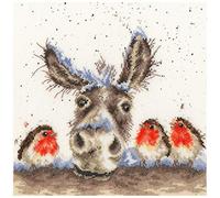 Bothy Threads The Home of Happy Stitching Christmas Donkey Counted Cross Stitch Kit 26x26cm XHD39 Multicoloured