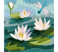 Bothy Threads Woollen Long Stitch Kit - Water Lilies