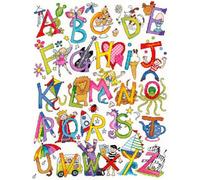 Bothy Threads XJR8 Alphabet Fun Cross Stitch Kit