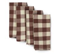 Bothy towels - Set of 4 Brown one size