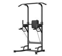 Botifly Pull Up & Dip Station, Adjustable Height Multi-Function Power Tower for Home Gym Strength Training Fitness Workout Equipment