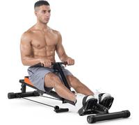 Botifly Rowing Machine, Hydraulic Rowing Machines for Home Gym, Foldable Rowing Machine with 12 Levels Resistance 150KG Weight Capacity