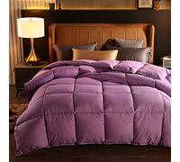 BOtizr Coverless Duvet King Size, Down Alternative All Season Comforter with Cotton Fabric, 10.5 Thick Single/Dbl, Spring/Autumn/Winter Lightweight, 150x200cm (3kg)