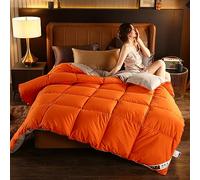 BOtizr Coverless Duvet Super King Size,Duvet Cover Double,White Goose/Duck Down Duvets Quilt Thick Warm Winter Comforters Cotton Cover