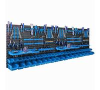 botle 46 Pack Plastic Stackable Box 234 x 78 cm Tool Holder Workshop Garage Storage System Storage Boxes