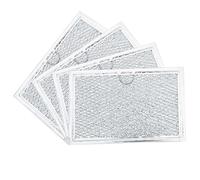 BOTNA Microwave Filter Replacement For GE WB06X10608, Microwave Vent Filter For Frigidaire 5304464105 5-1/16" x 7-5/8" x 1/8", 4 Pack
