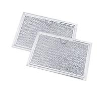 BOTNA Microwave Filter Replacement For GE WB06X10608, Microwave Vent Filter For Frigidaire 5304464105 5-1/16" x 7-5/8" x 1/8", 2 Pack