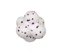 BOTOING Kauzauber Ball, Indestructible Paw Star, Magic Ball, Suitable for Aggressive Chewers, Small, Large Dogs, Medium (Indoor, Outdoor, White)