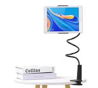 BOTOING Tablet Bed Holder, 360° Flexible Gooseneck Tablet Holder, Mobile Phone Holder, Bed Tablet Holder for iPad/Galaxy Tabs/Kindle Fire, 4-10.6 Inch Mobile Phones and Tablets (Black, 70 cm)