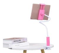 BOTOING Tablet Bed Holder, 360° Flexible Gooseneck Tablet Holder, Mobile Phone Holder, Bed Tablet Holder for iPad/Galaxy Tabs/Kindle Fire, 4-10.6 Inch Mobile Phones and Tablets (Pink, 100 cm)