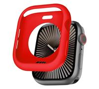 BOTOMALL Compatible with Apple Watch Bumper Case 45mm Series 9 & 8 Soft Flexible TPU Thin Lightweight Protective Cover for iWatch