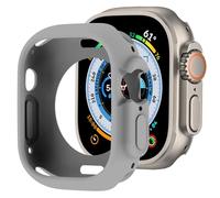 BOTOMALL Compatible with Apple Watch Bumper Case Ultra 2 / Ultra 49mm Soft Flexible TPU Thin Lightweight Protective Cover for iWatch [NO Front Screen Protector]