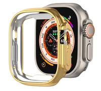 BOTOMALL Compatible with Apple Watch Bumper Case Ultra 2 / Ultra 49mm, Soft Flexible TPU Thin Lightweight Protective Case for iWatch [No Front Screen Protector]