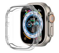 BOTOMALL Compatible with Apple Watch Bumper Case Ultra 2 / Ultra 49mm Soft Flexible TPU Thin Lightweight Protective Cover for iWatch [NO Front Screen Protector]