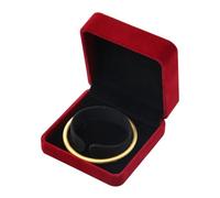Bototack Black Velvet Bracelet Box - Elegant Jewelry Gift Storage Case for Women's Bangles - Perfect for Engagement, Wedding, Anniversary, Birthday and Mother's Day