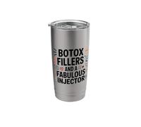 Botox Fillers and A Fabulous Injector, Aesthetic Nurse Stainless Steel Insulated Tumbler