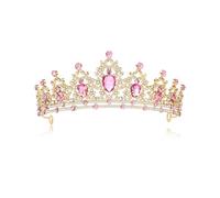 Botrinal Tiara Crown for Women,Crystal Princess Tiaras Rhinestone Queen Headband Wedding Hair Accessories for Costume Birthday Party Prom Gifts, metal, rhineestones