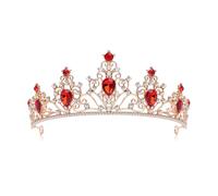 Botrinal Tiara Crown for Women,Crystal Princess Tiaras Rhinestone Queen Headband Wedding Hair Accessories for Costume Birthday Party Prom Gifts, metal, rhineestones