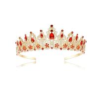 Botrinal Tiara Crown for Women,Crystal Princess Tiaras Rhinestone Queen Headband Wedding Hair Accessories for Costume Birthday Party Prom Gifts, metal, rhineestones