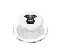 Botswana Flag Heart Pride Heritage Elephant Botswanan PopSockets PopGrip for MagSafe