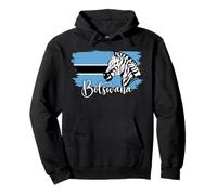 Botswana flag tshirt, Botswana t shirt, Botswana for women Pullover Hoodie