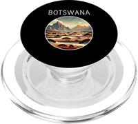 Botswana scenery Art Deco PopSockets PopGrip for MagSafe