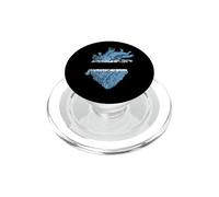 Botswanan Pride Botswana Flag Botswanan Roots Heart PopSockets PopGrip for MagSafe