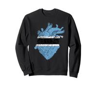 Botswanan Pride Botswana Flag Botswanan Roots Heart Sweatshirt