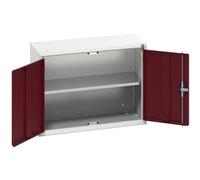 Bott 16929101.24 Verso Economy Wall Cupboard 1 Shelf 800Mm Crimson Red