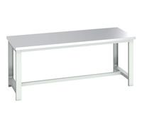 Bott 41004160.16V Cubio Basic Bench, Stainless Steel Top 2000X 900mm Bot41004160