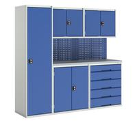 Bott Bott Verso Modular Workshop with 5 Units - Blue