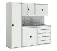 Bott Bott Verso Modular Workshop with 5 Units - Light Grey