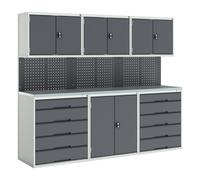 Bott Bott Verso Modular Workshop with 6 Units - Anthracite