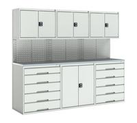 Bott Bott Verso Modular Workshop with 6 Units - Light Grey