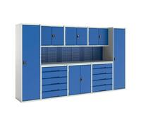 Bott Bott Verso Modular Workshop with 8 Units - Blue