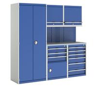 Bott Cubio Modular Workshop with 5 Units - Blue