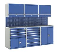 Bott Cubio Modular Workshop with 6 Units - Blue