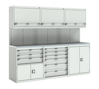 Bott Cubio Modular Workshop with 6 Units - Light Grey