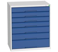 Bott Verso Drawer Cabinet 800x550x900mm With 7 Drawers